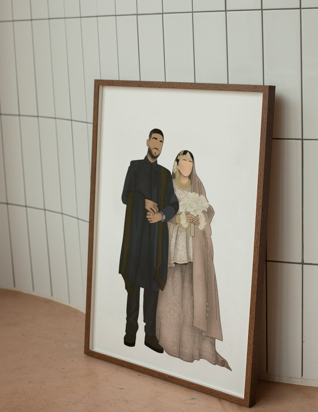 Custom Wedding Portrait